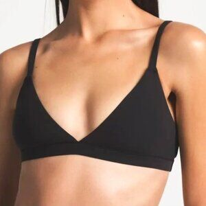 Skims Bra Cotton Size Large Black Triangle NWOT Bralette Jersey
